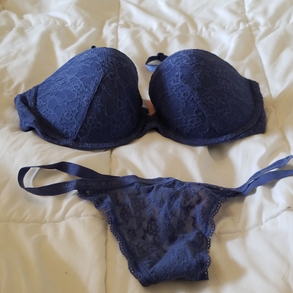 Victoria's Secret bra and thong set